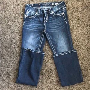 Miss Me Mid-Rise Boot Cut Jeans: Size 28